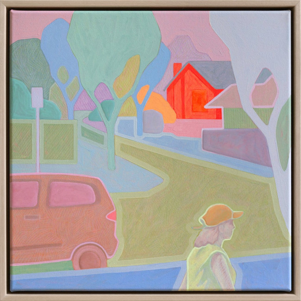 Sunlit House - Original Art