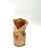 Mini Crush Vase 'Nude Gold'