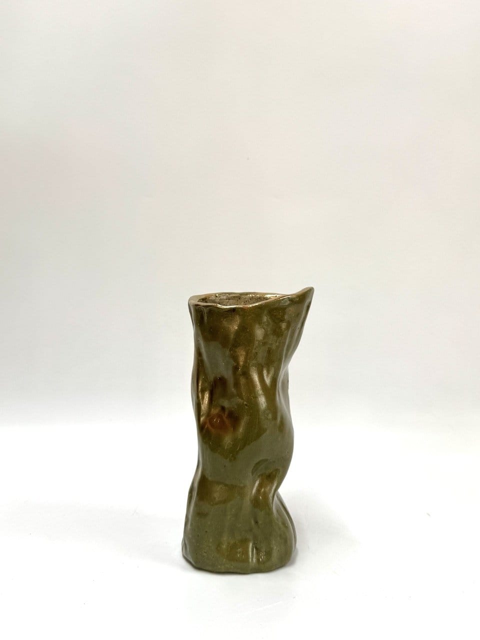 Mini Crush Vase 'Gold Grass'