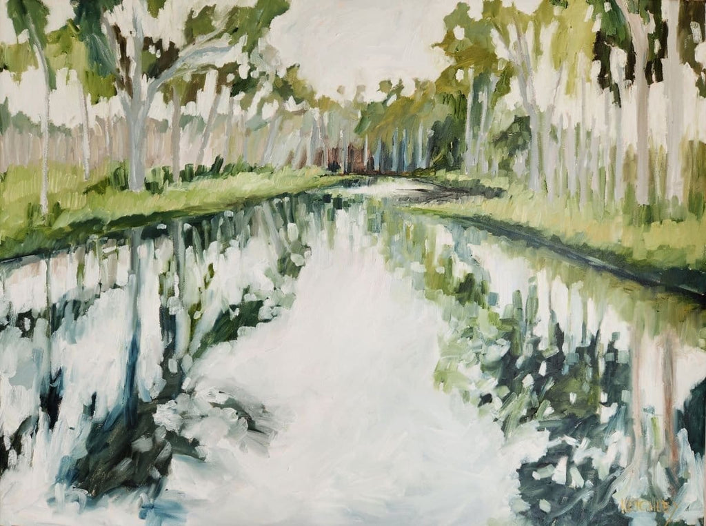 Float - Original Art-Original Art-Michelle Keighley-Greenhouse Interiors Pty Ltd