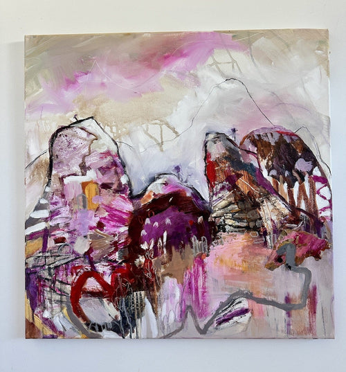 Ranges Of Pink - Original Art