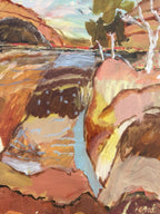 Sundown At Kings Canyon - Original Art