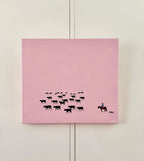 The Pink Ladies - Original Art-Original Art-Alli Geers-Greenhouse Interiors Pty Ltd