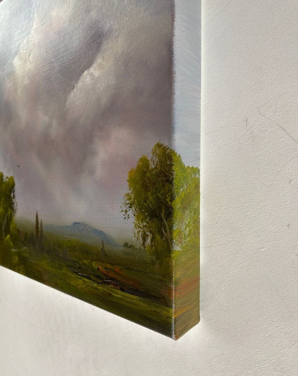 Pink Clouds Over The Midlands - Original Art