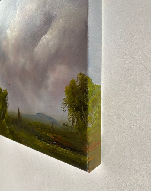 Pink Clouds Over The Midlands - Original Art