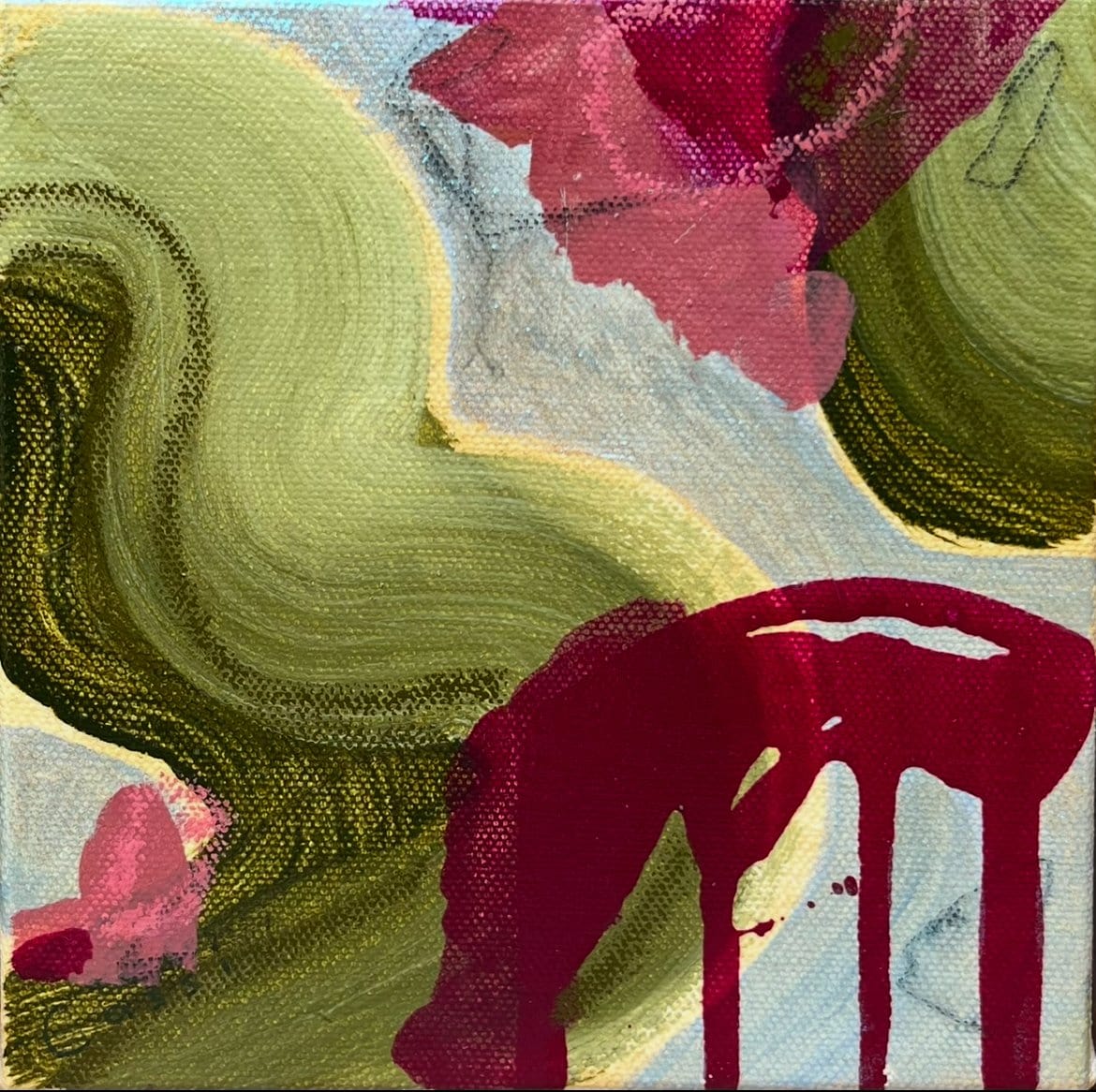 Tripping In The Dark - Original Art