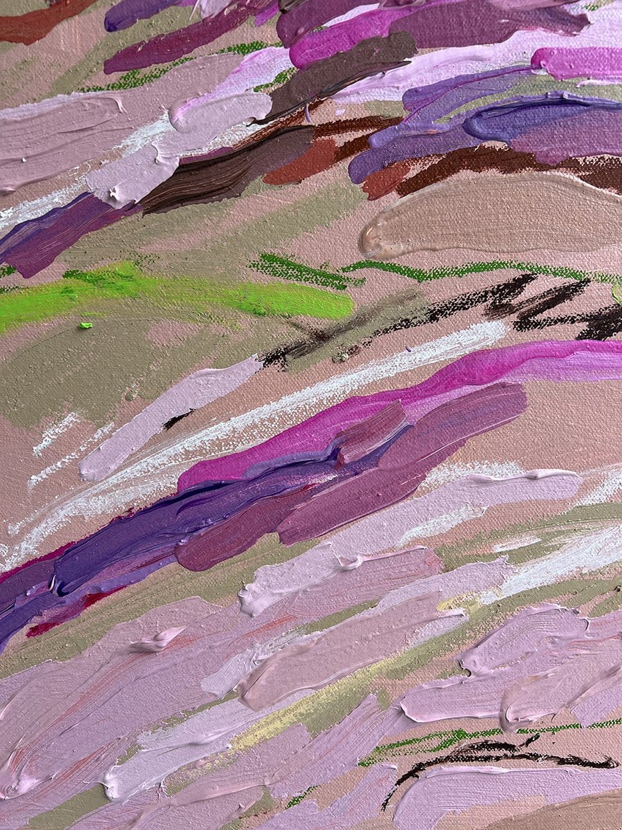 Over The Hills & Far Away - Original Art