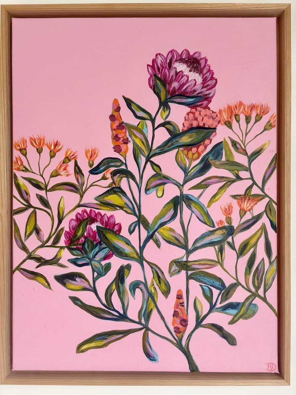Blush And Bloom - Original Art