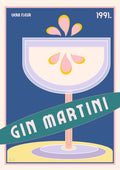 Studio Gin Martini - Limited Edition Print-Prints-Vera Fleur-Greenhouse Interiors Pty Ltd