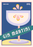 Studio Gin Martini - Limited Edition Print