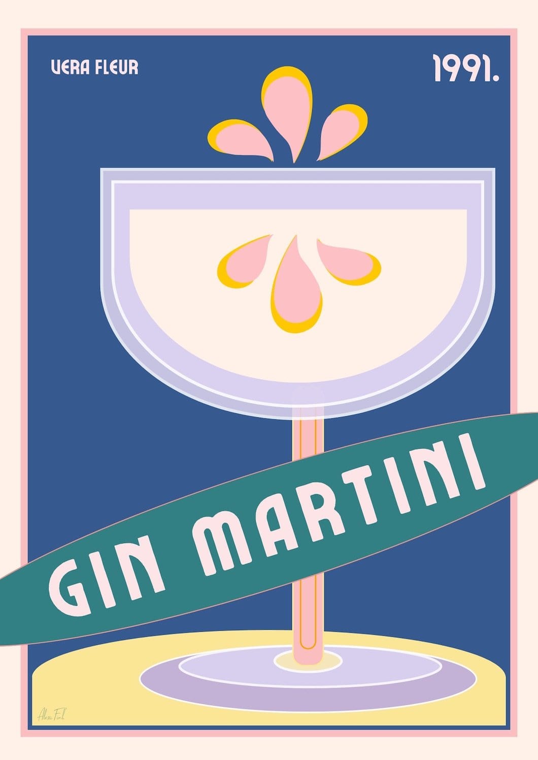 Studio Gin Martini - Limited Edition Print