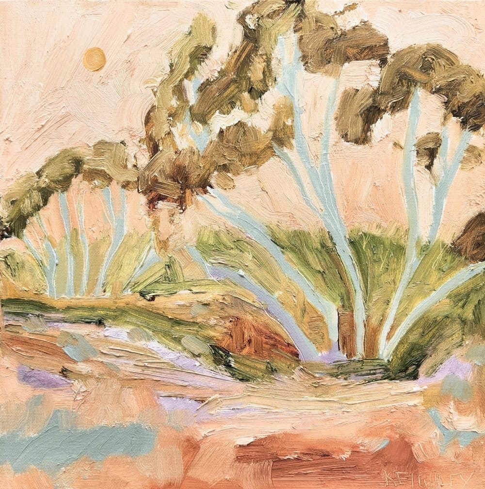 Evening Gums - Original Art