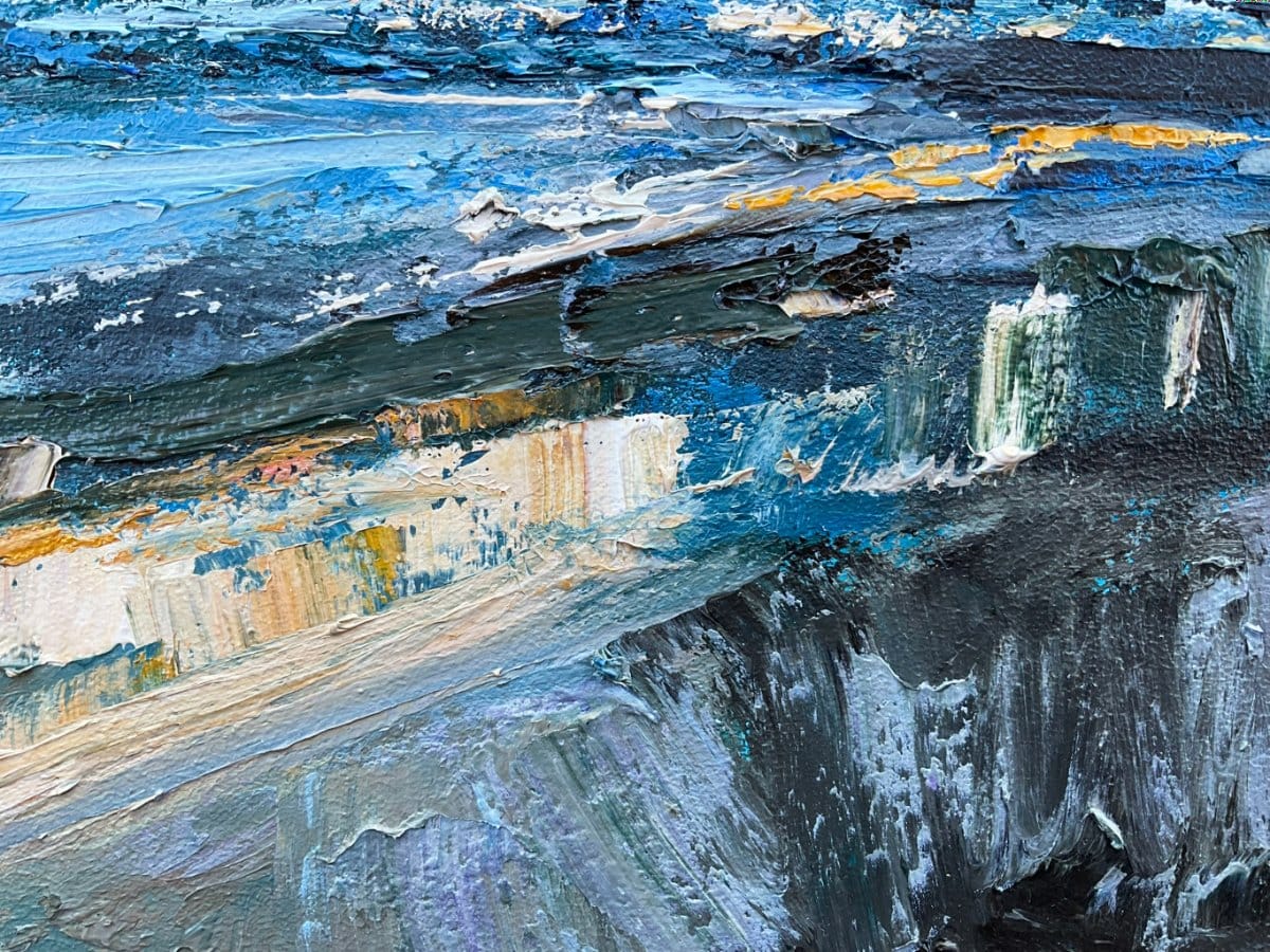 Shadow Tide - IV Original Artwork-Original Art-Katie Wyatt-Greenhouse Interiors Pty Ltd