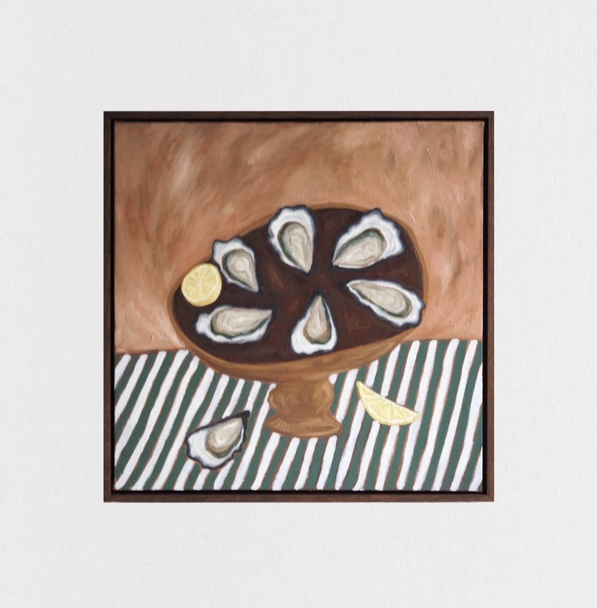 A Touch Of Green - Original Art-Original Art-Aleisha Hobson-Greenhouse Interiors Pty Ltd