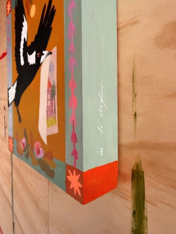 A Gentle Departure - Original Artwork-Original Art-Marianne Le Cheaf-Greenhouse Interiors Pty Ltd