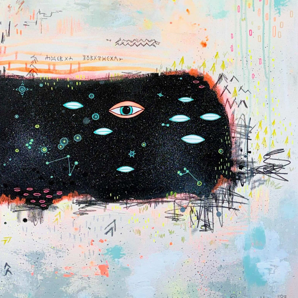 Cosmic Luminosity - Original Art-Original Art-Ingrid Nuss-Greenhouse Interiors Pty Ltd