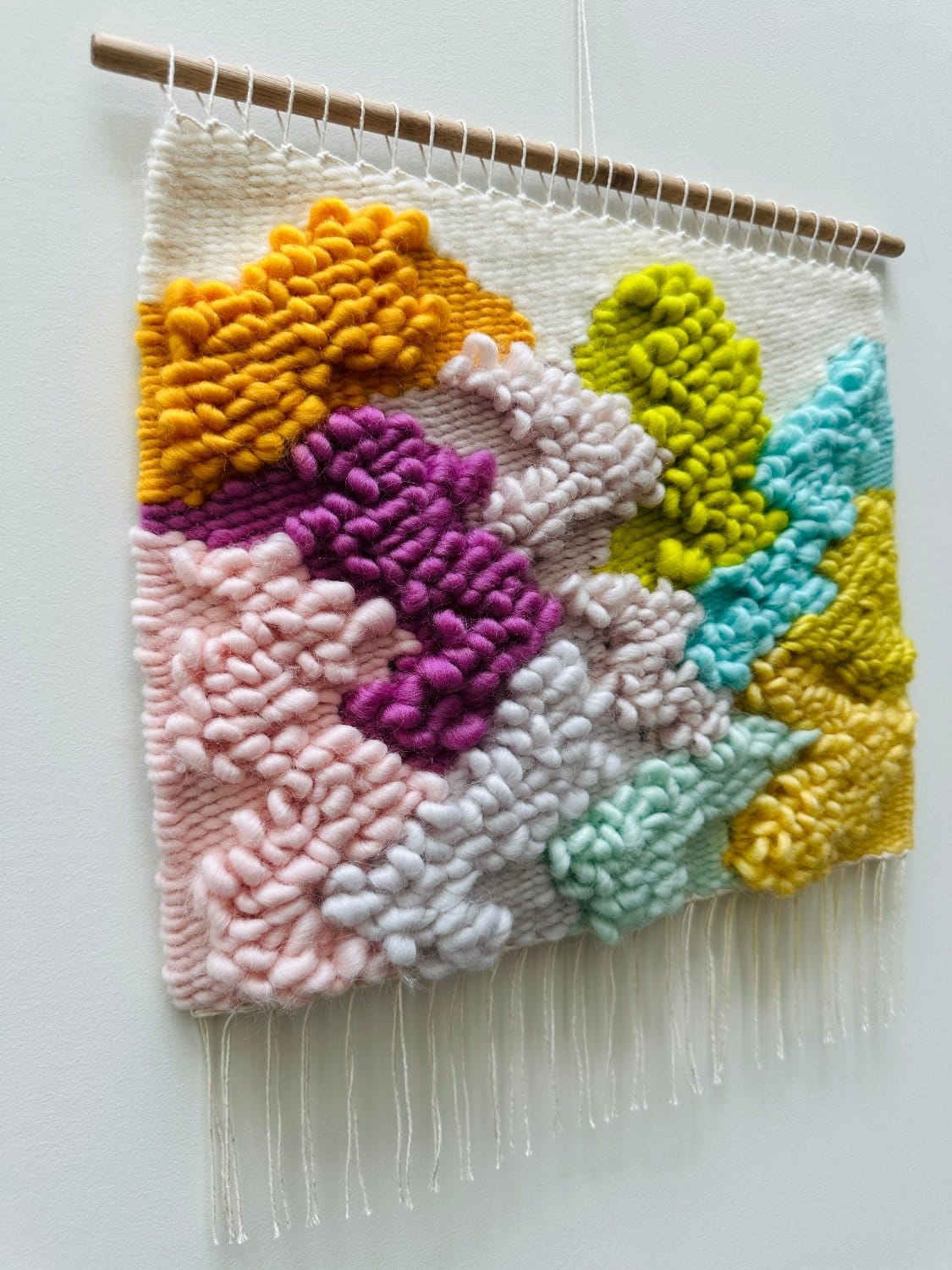 Rainbow Lands Mini 11 - Handwoven Art-Original Art-Tayla Bow-Greenhouse Interiors Pty Ltd