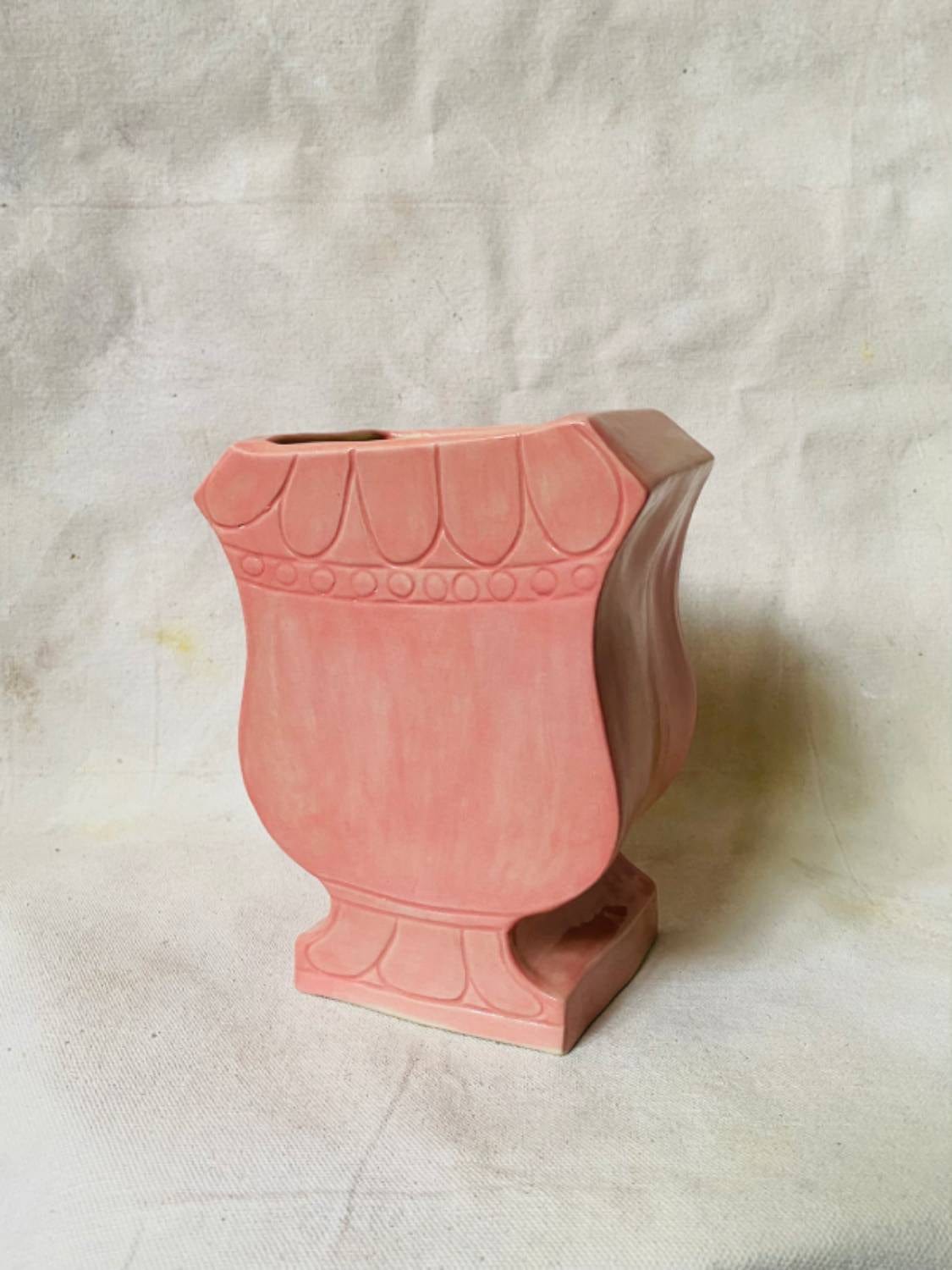 Medium Pale Pink Urn Vase