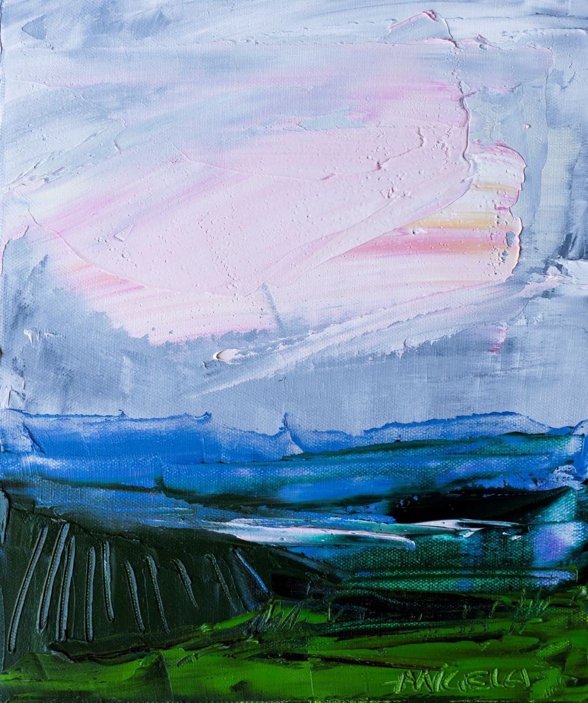 Soft Storm Rising - Original Art