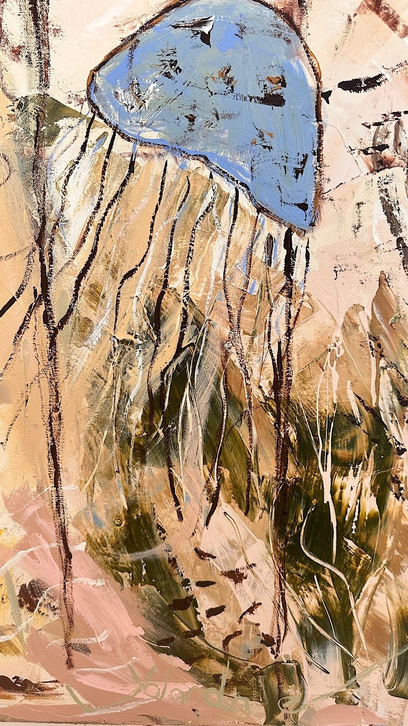 Seaweed Had Lines Too - Original Art