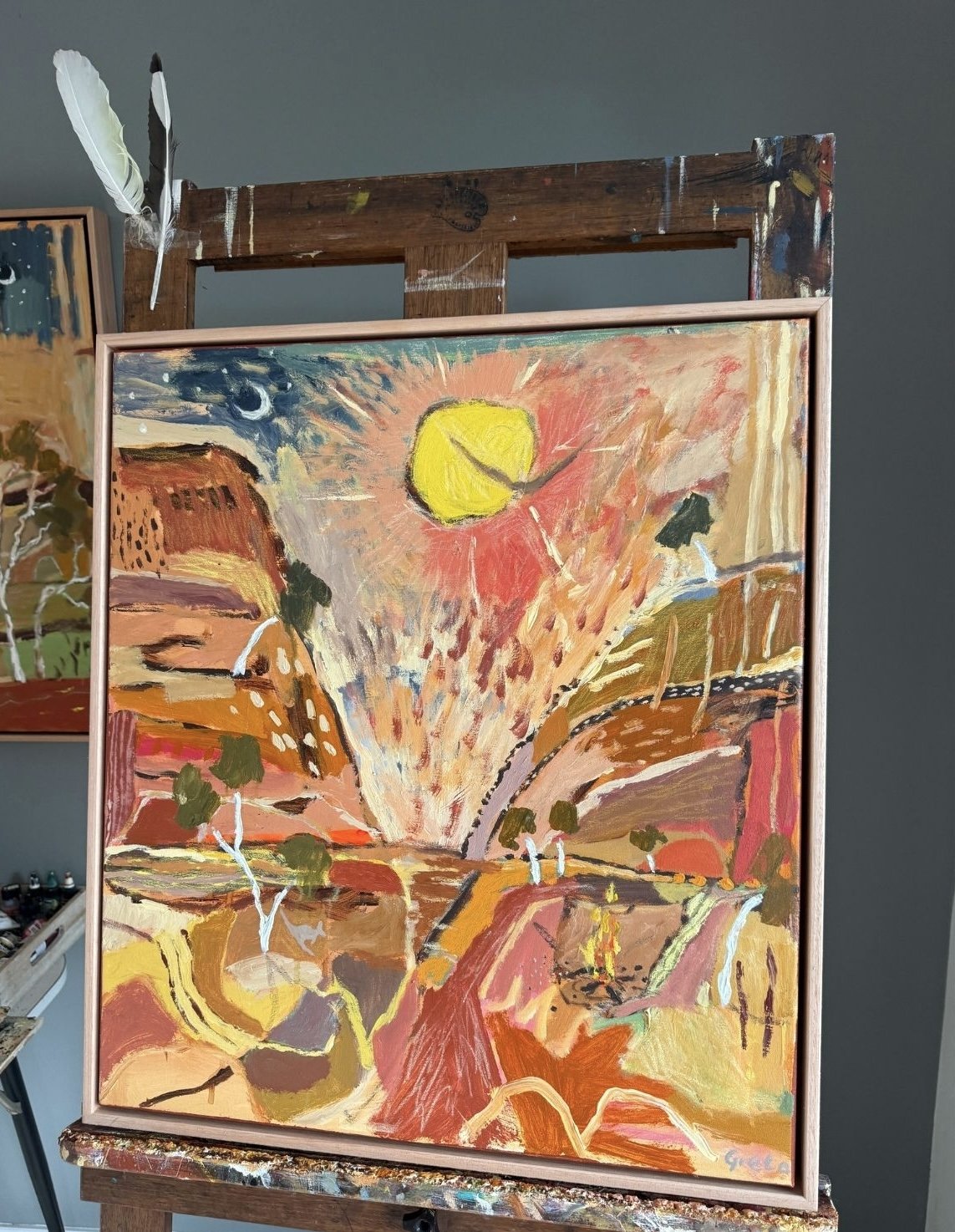 Simpson’s Gap, Dry Season  - Original Artwork
