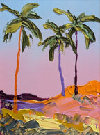 Sunny Palms - Original Art