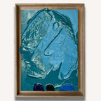 Green Dot Impasto - Original Art