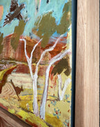 Red Earth, Open Sky - Original Artwork-Original Art-Greta Hounslow-Greenhouse Interiors Pty Ltd