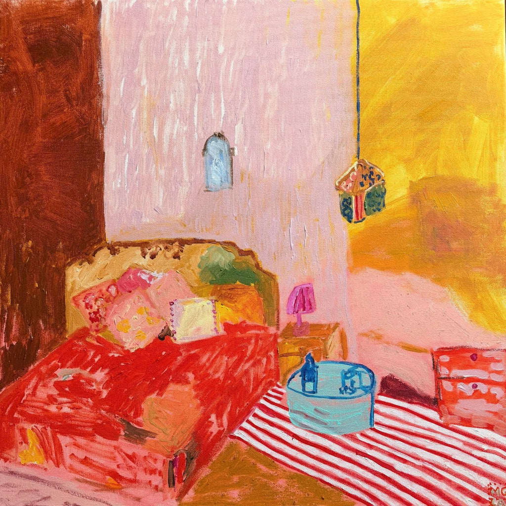 The Panther's Room In David's House - Original Painting