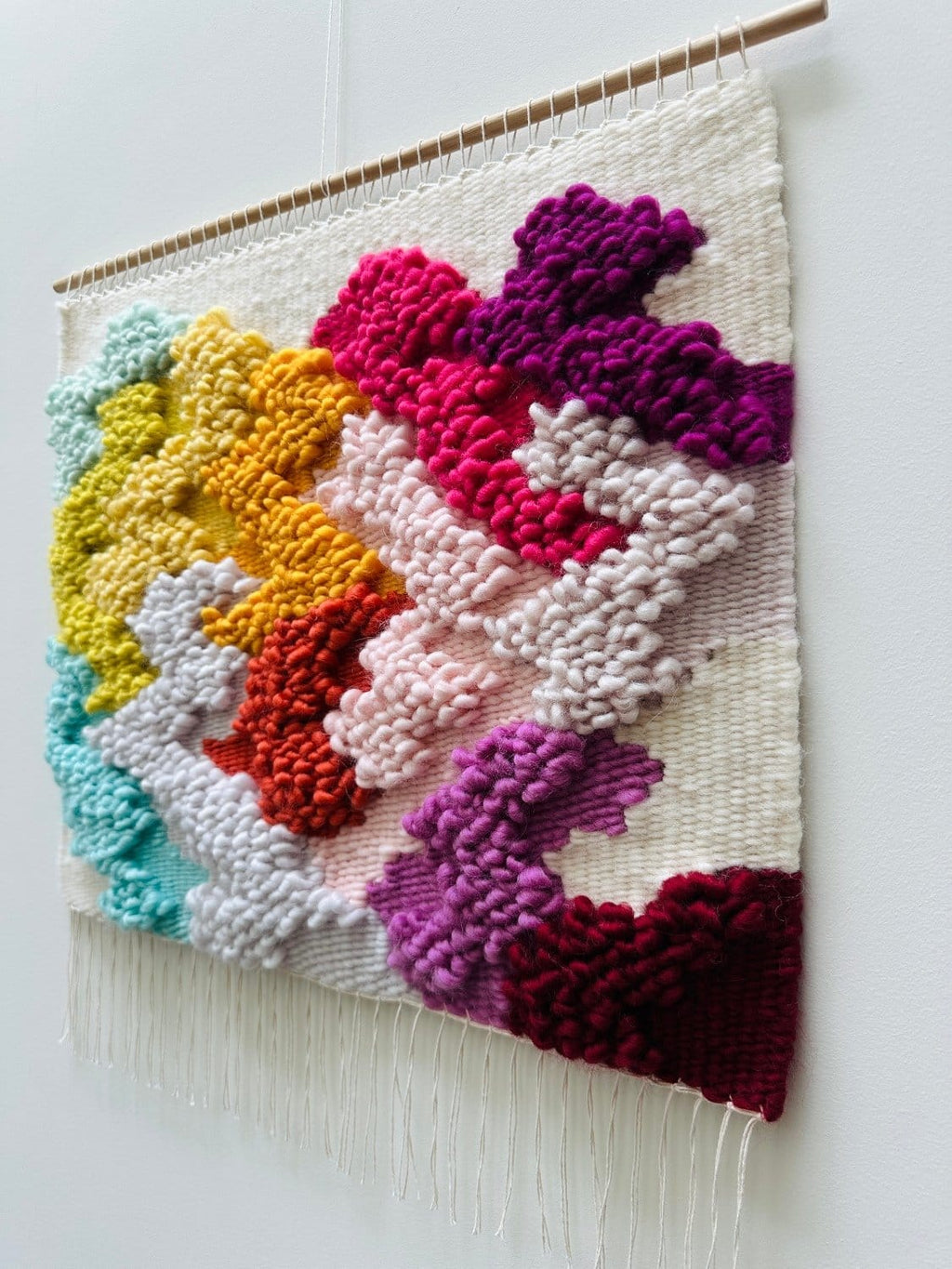 Rainbow Lands 17 - Handwoven Art-Original Art-Tayla Bow-Greenhouse Interiors Pty Ltd