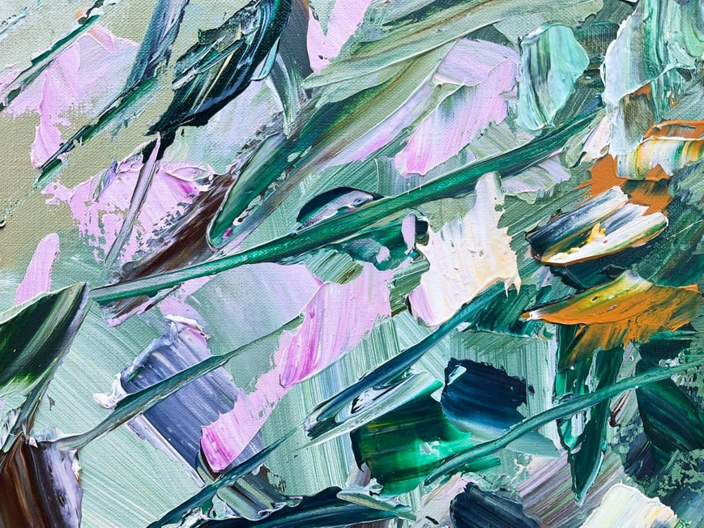 Green Silks - Original Artwork