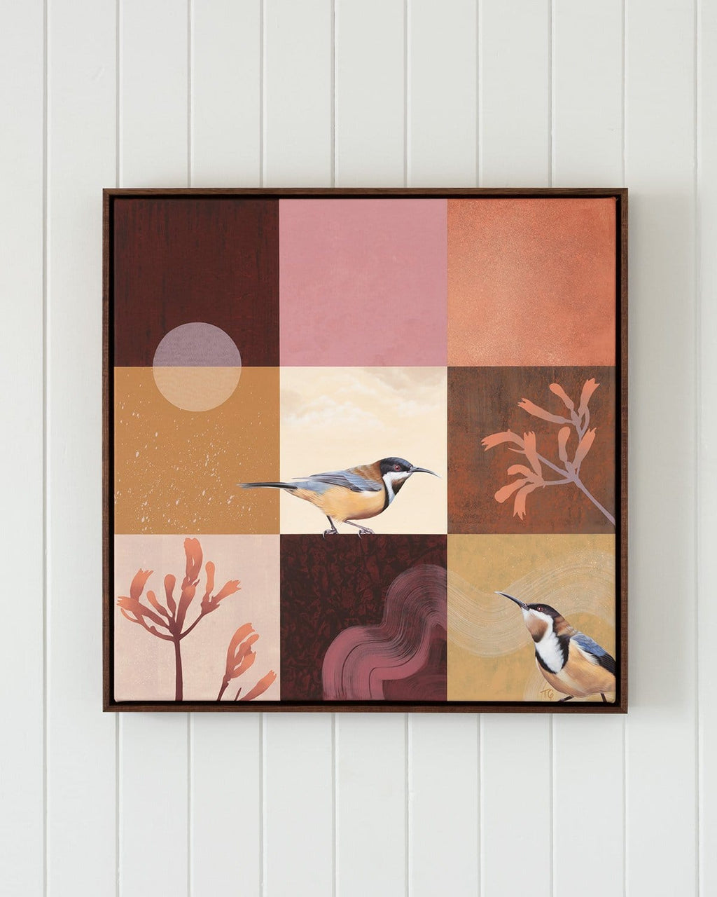 You're The Sun To My Moon - Original Art-Original Art-Teneille Grace-Greenhouse Interiors Pty Ltd