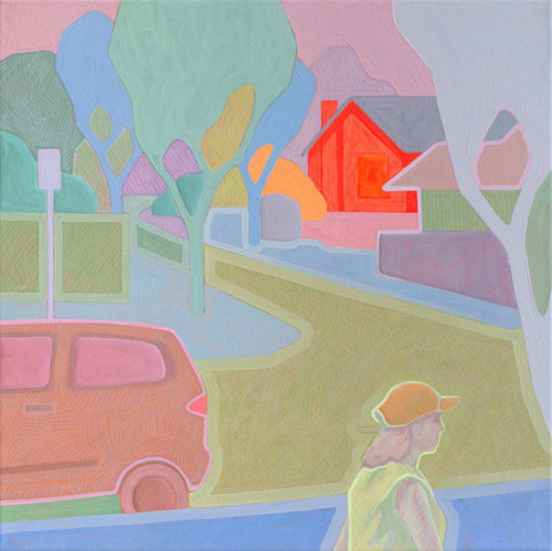 Sunlit House - Original Art