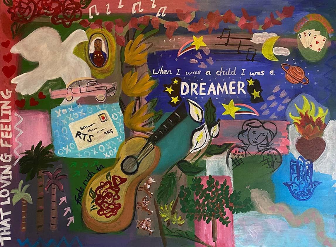Dreaming Of Graceland - Original Art