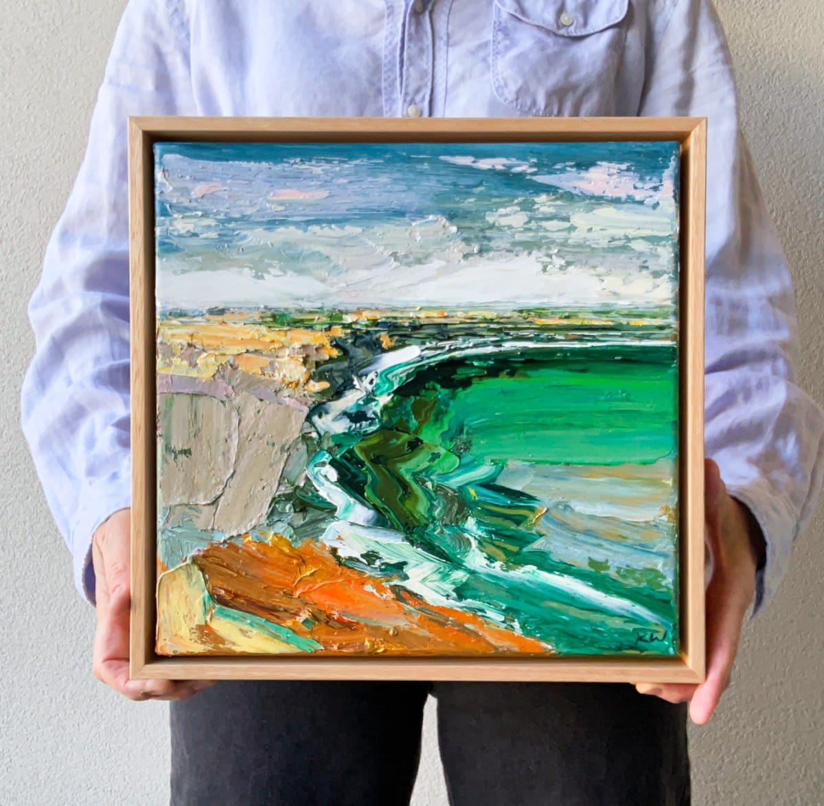 Back Beach - Original Artwork