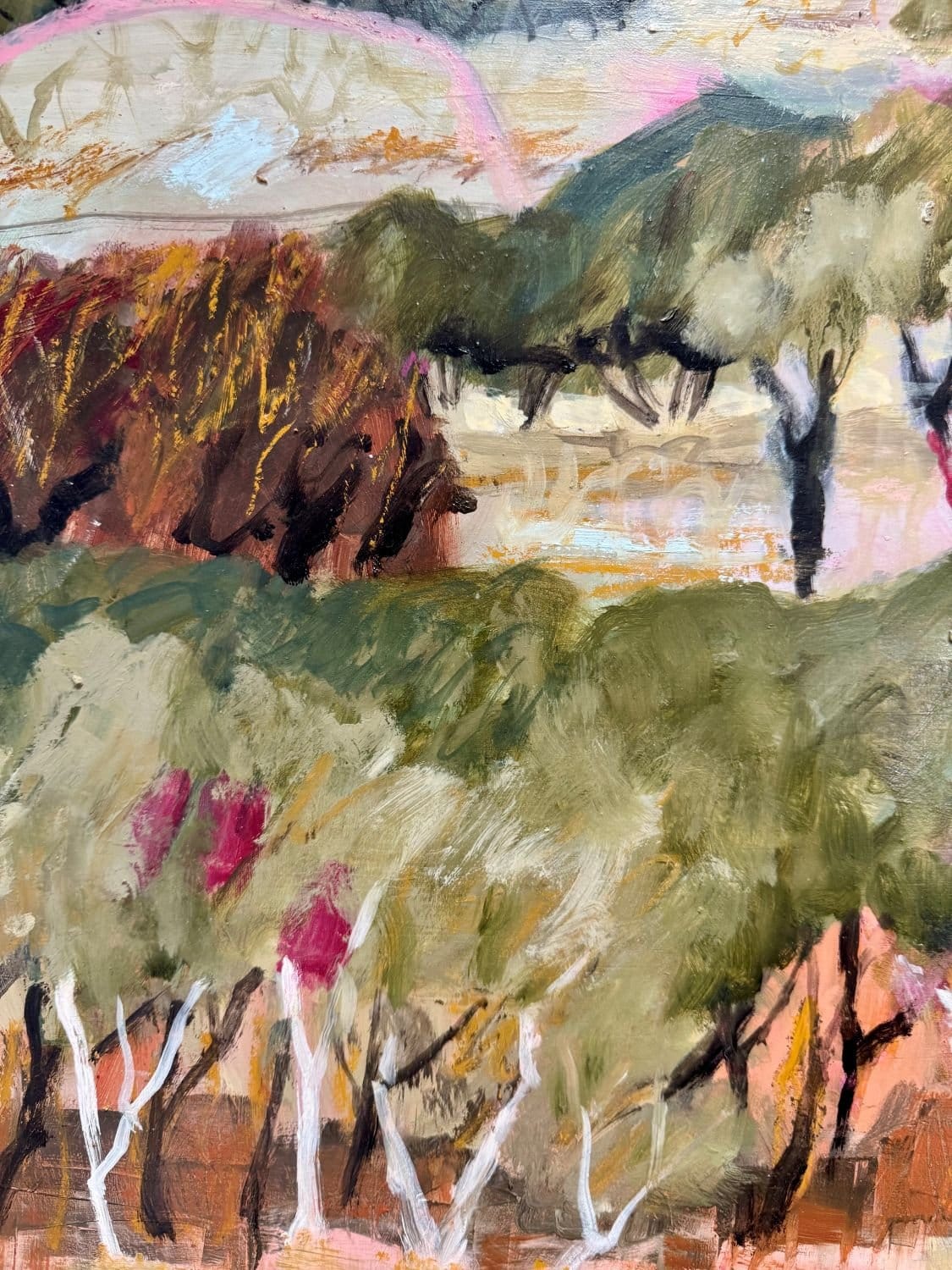 After The Rain - Original Painting-Original Art-Elizabeth Primmer-Greenhouse Interiors Pty Ltd