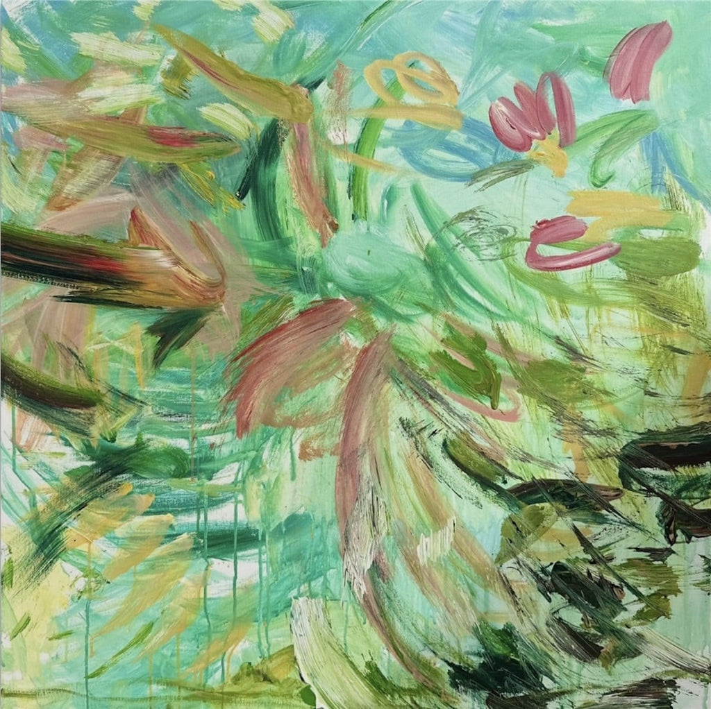 Evergreen Tropicals - Original Artwork-Original Art-Maddy Appleby-Greenhouse Interiors Pty Ltd