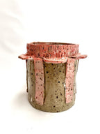 Deluxe Ice / Flower Bucket 'Pink Mud'-Ceramics-Lauren Barton-Greenhouse Interiors Pty Ltd
