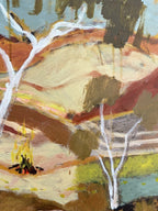 Moonrise, Inland - Original Artwork-Original Art-Greta Hounslow-Greenhouse Interiors Pty Ltd