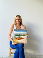 Blush Plains Original Artwork-Original Art-Katie Wyatt-Greenhouse Interiors Pty Ltd