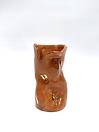 Mini Crush Vase 'Copper Gold'