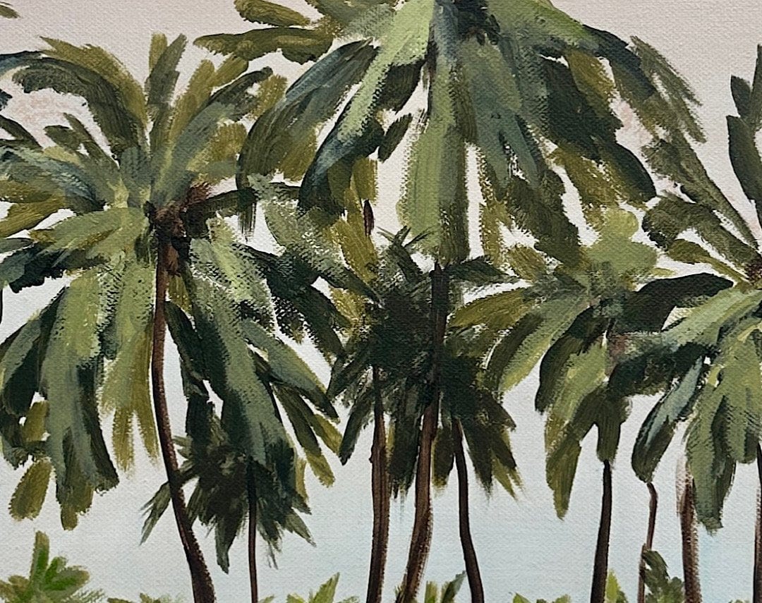 Between The Palms - Original Artwork