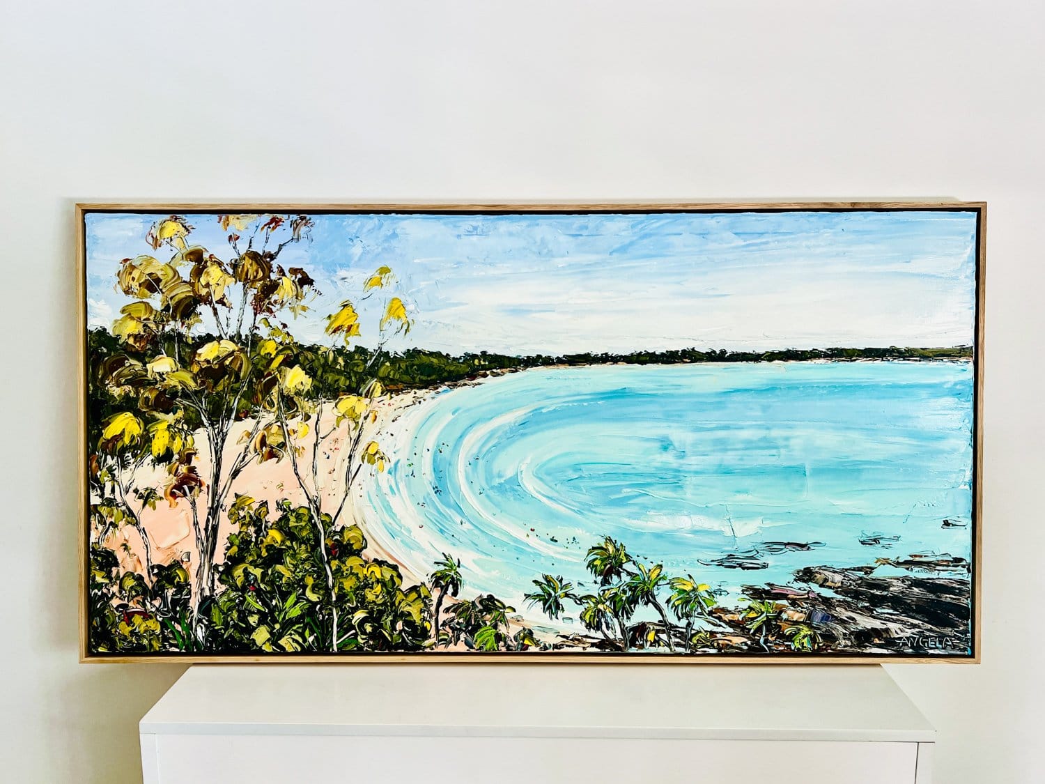 Where The Land Curves Softly - Original Art-Original Art-Angela Hawkey-Greenhouse Interiors Pty Ltd