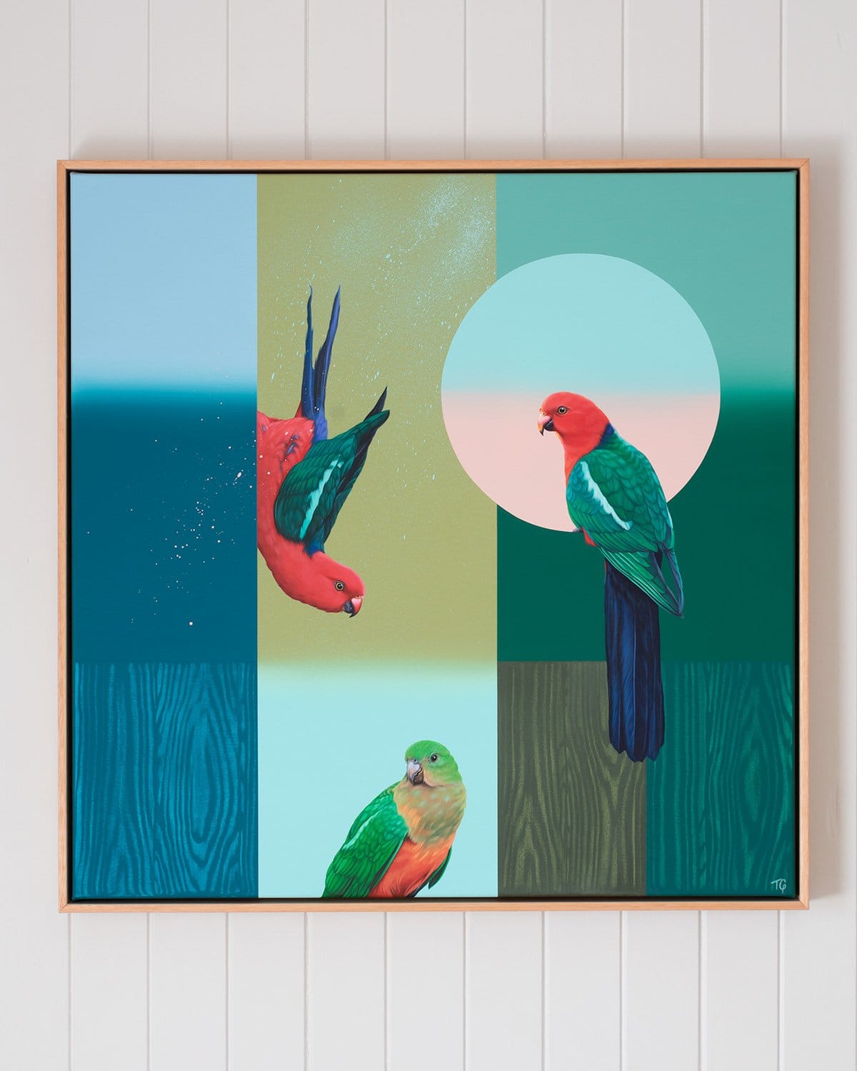 The Man On The Moon - Original Art