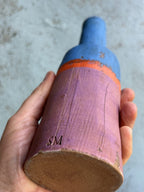 Flotsam Bottle Denim Plum-Ceramics-Sarah Murray-Greenhouse Interiors