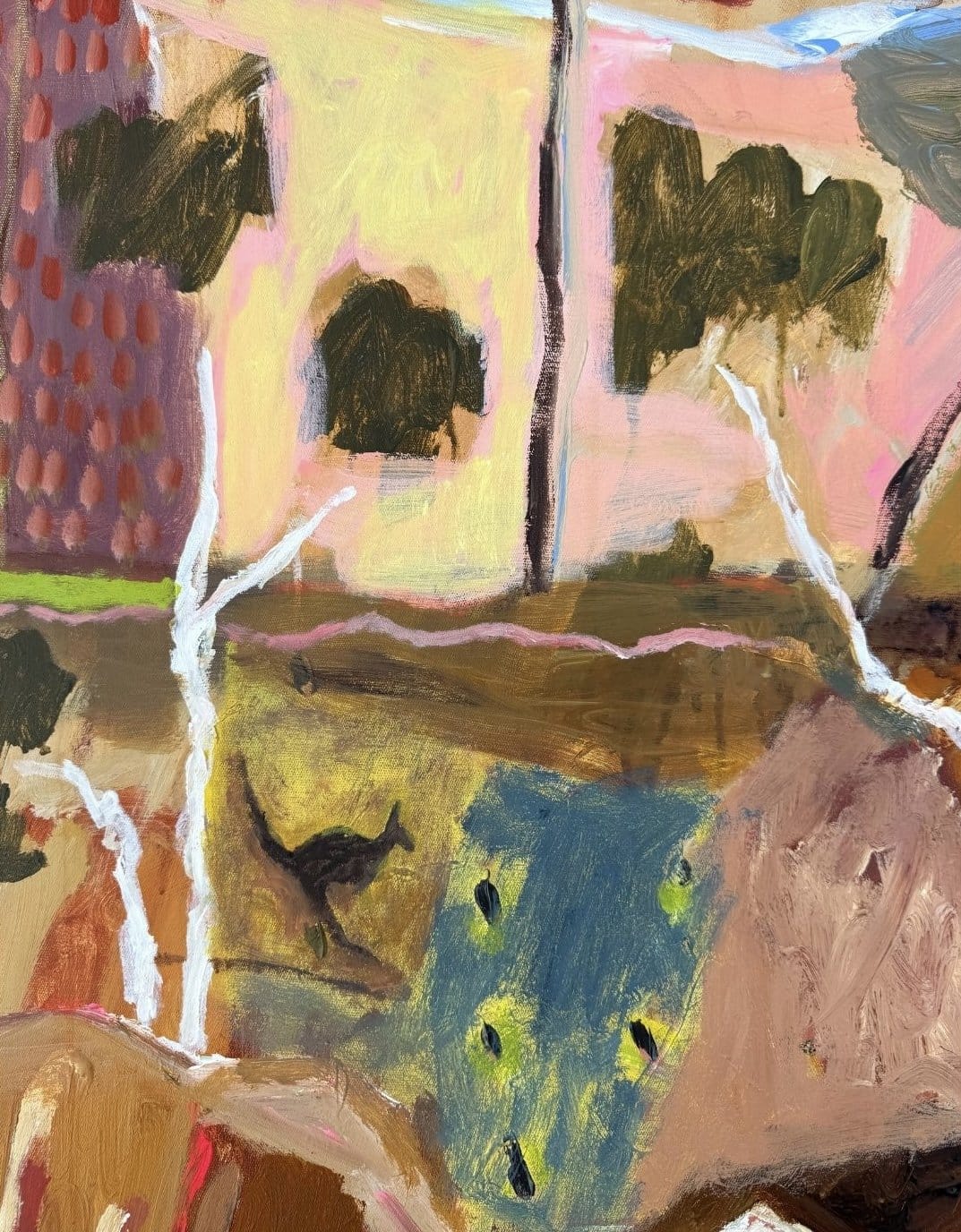 Sundown At Kata Tjuta  - Original Artwork