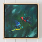 Parrot's Paradise - Original Art