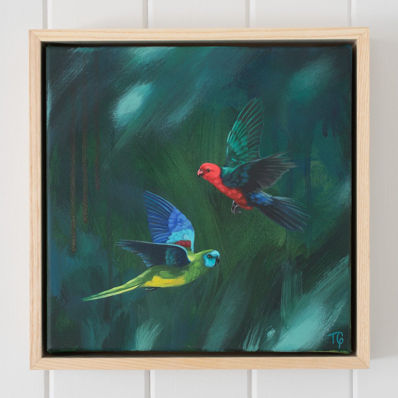 Parrot's Paradise - Original Art