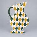 Harlequin Vessel In Green
