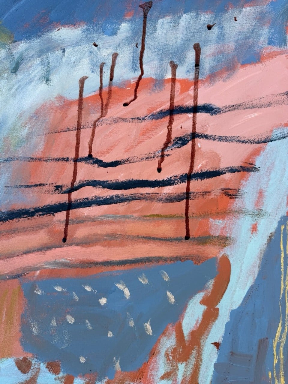 Wet Season Downpour - Original Artwork